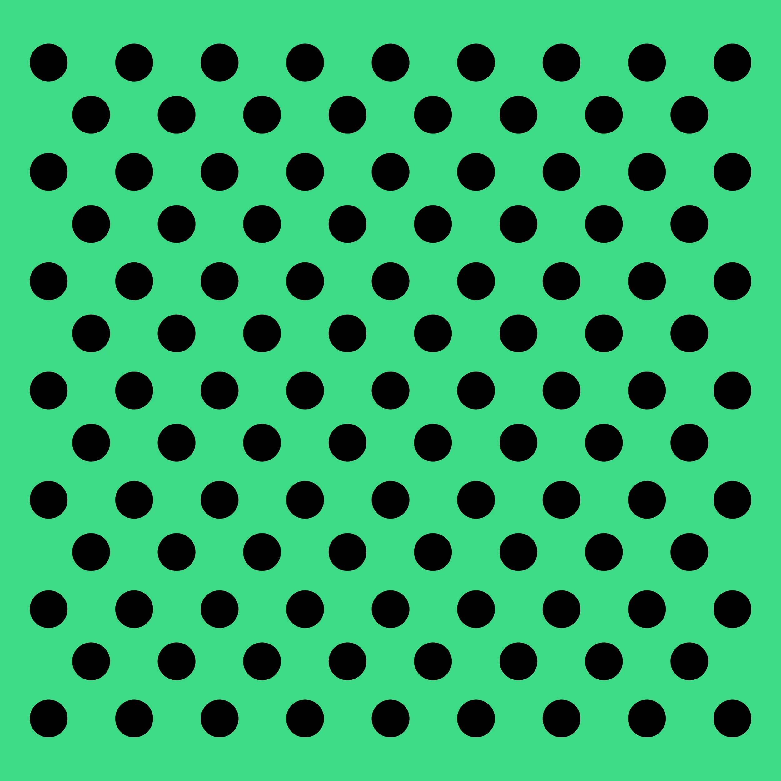 Polka-Dot-Android-green-background-image-design.webp