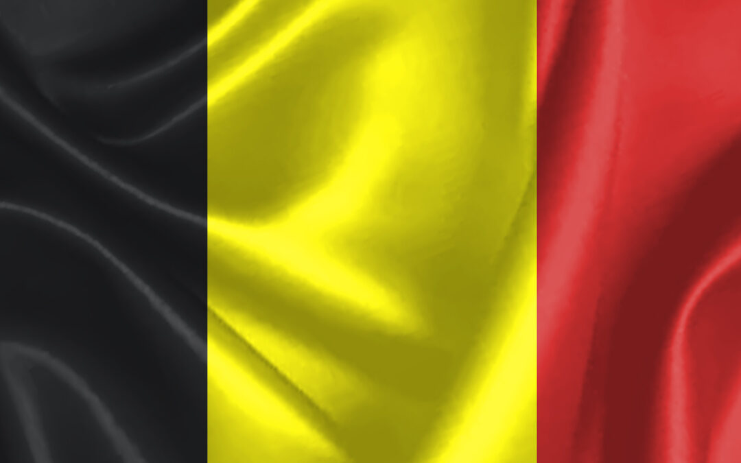 belgium flag background