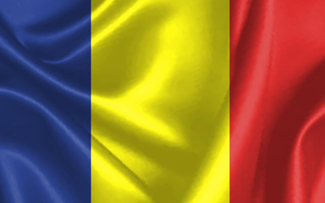 chad flag background