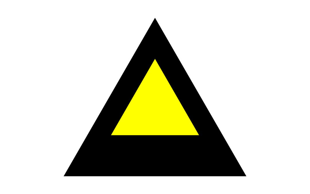 colorful triangle