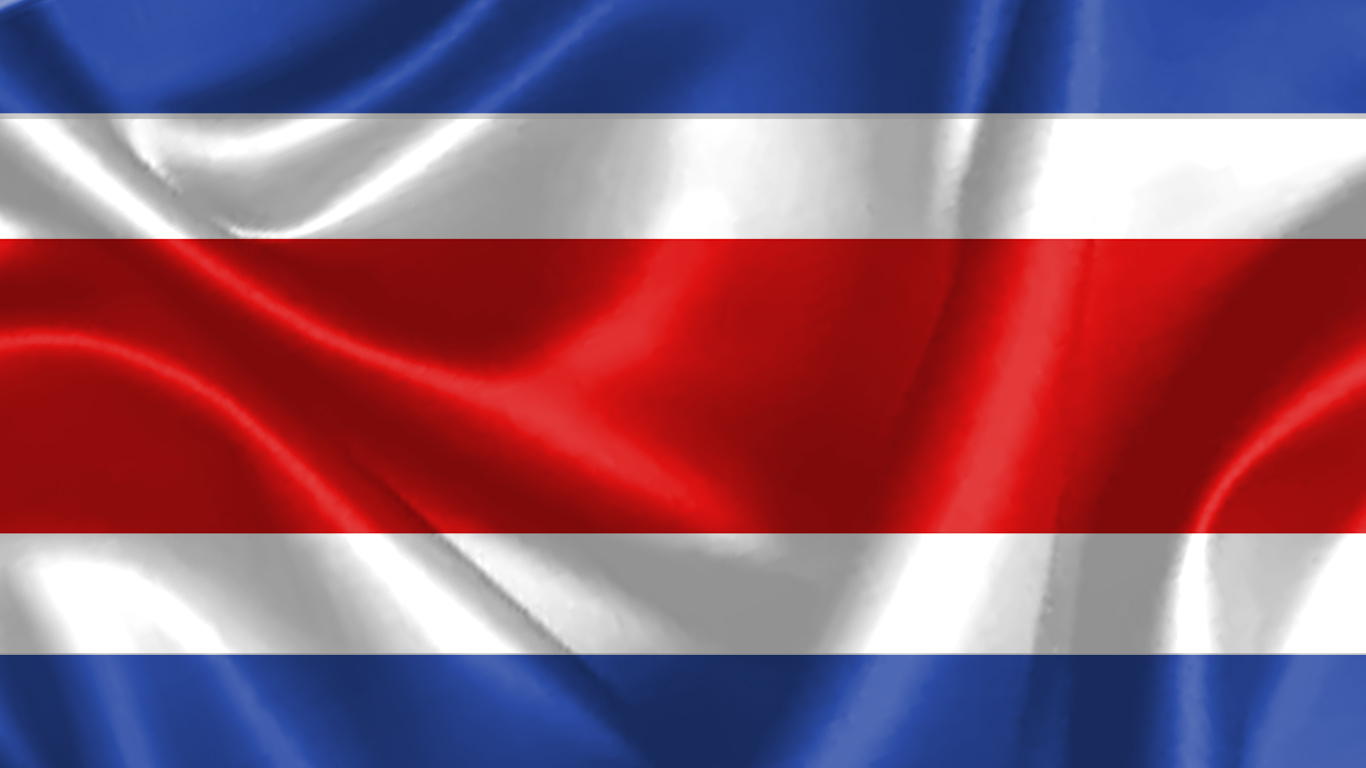 costa rica flag background - PNG Basket