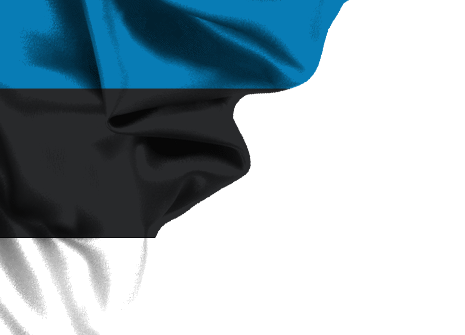 estonia flag png corner design