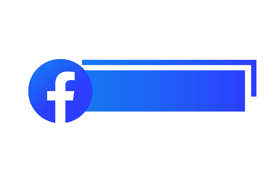 facebook lower third vector