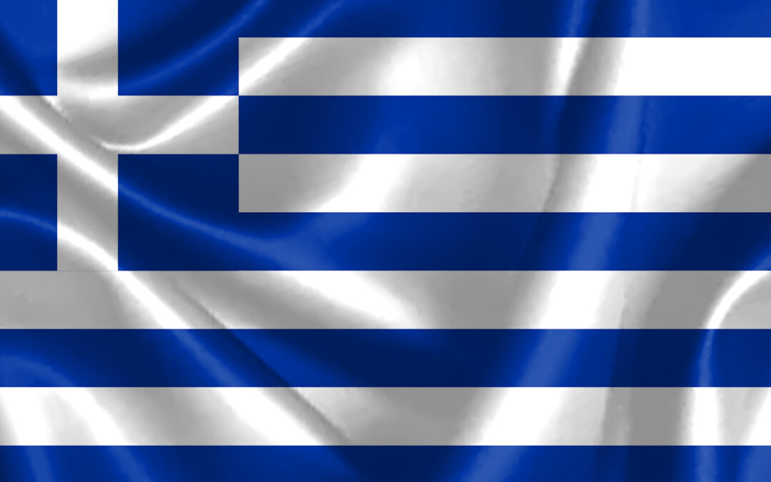 greece flag background