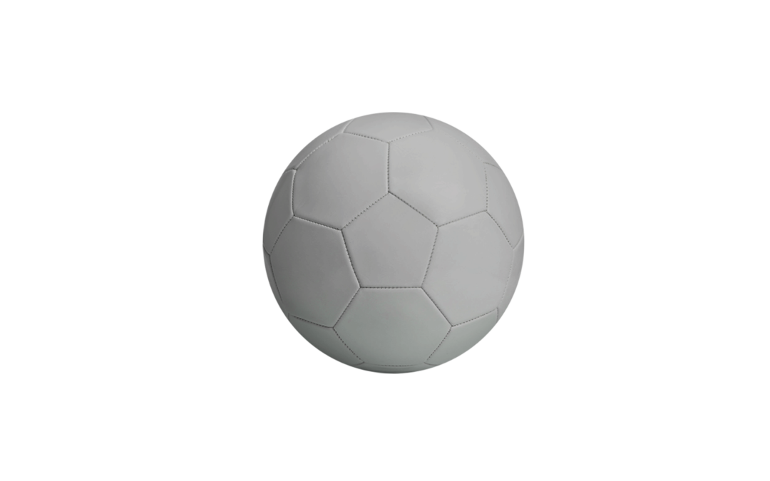grey soccer ball