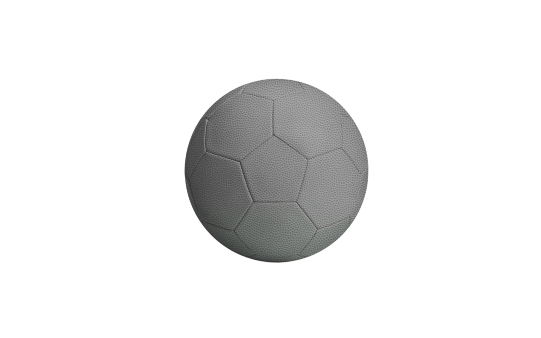 light grey soccer ball