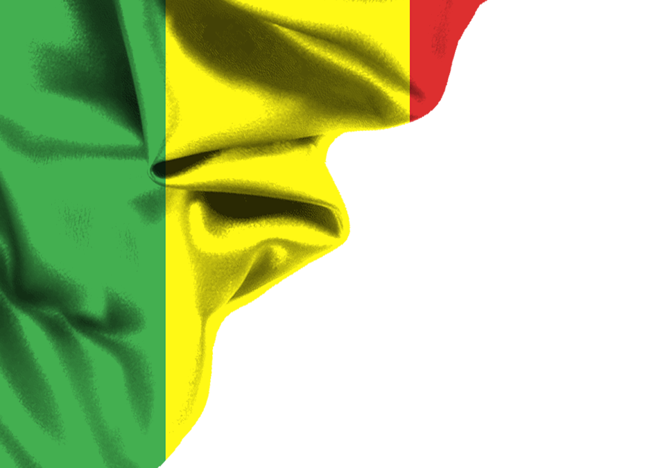 mali flag png corner design