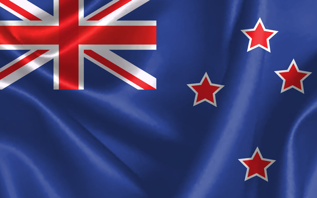 new zealand flag background