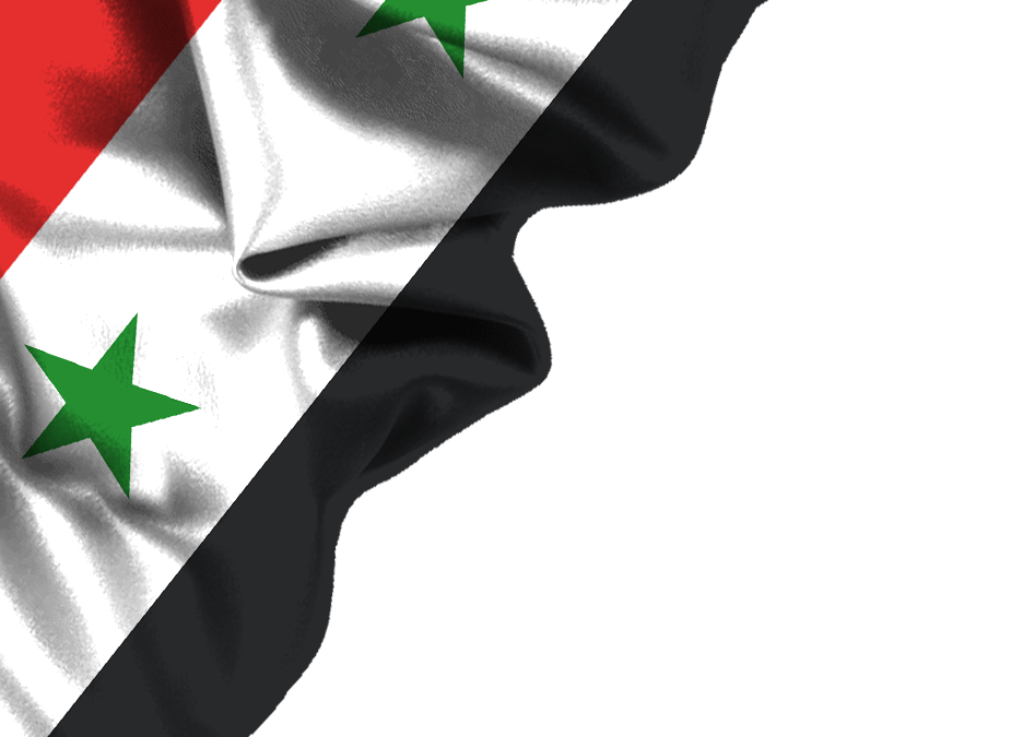 syria flag png corner design