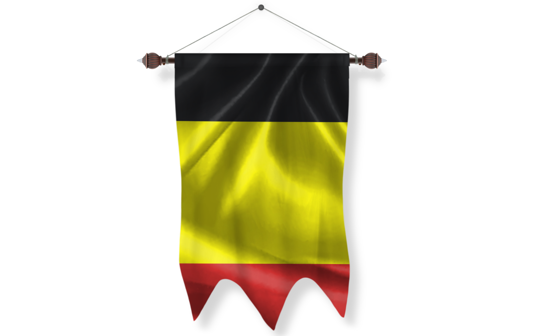 belgium Flag Pennant