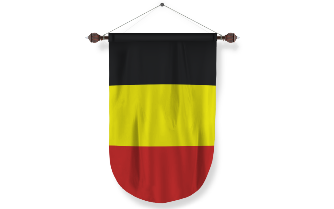 belgium country flag Pennant