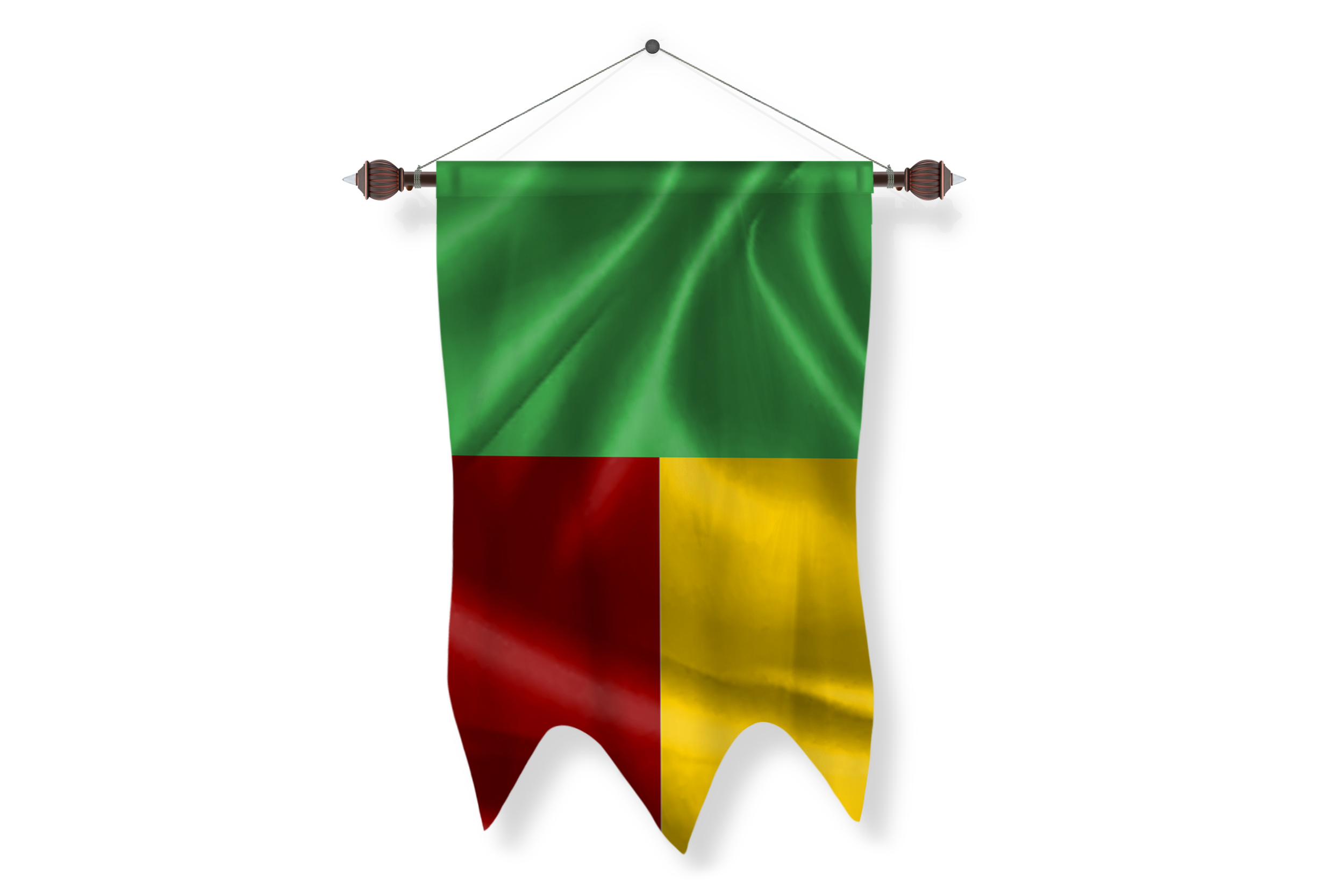 Benin Flag Pennant