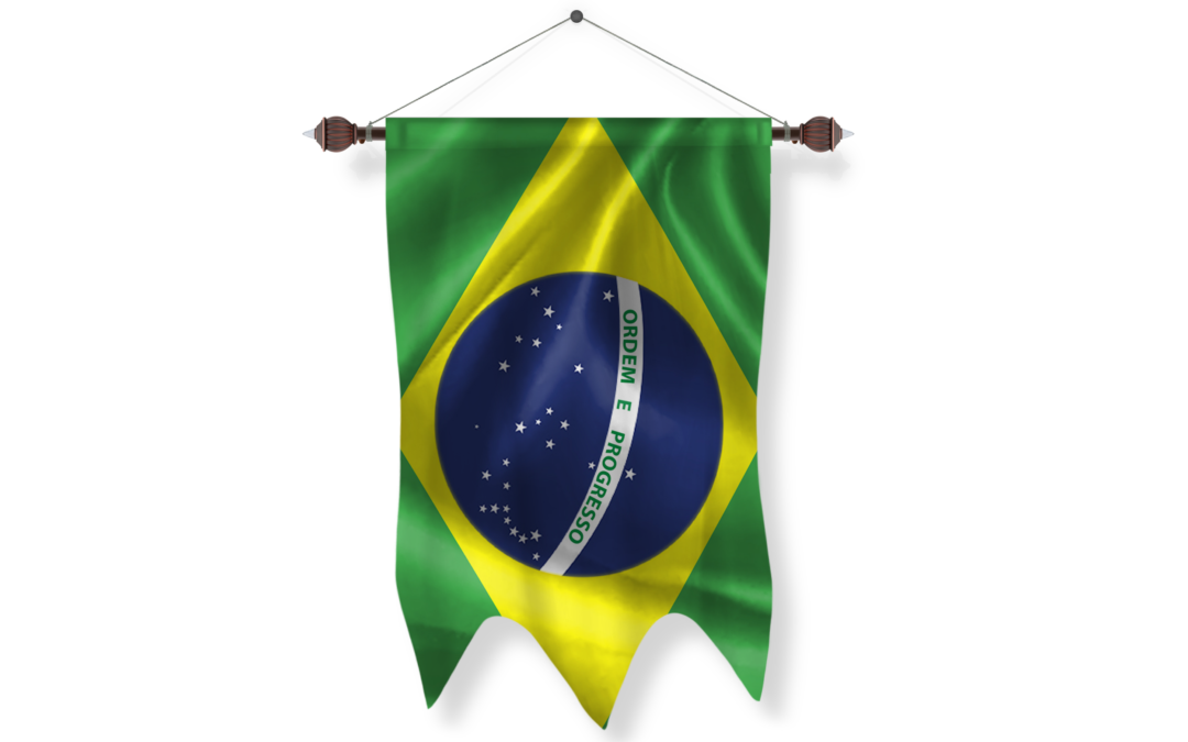 brazil Flag Pennant