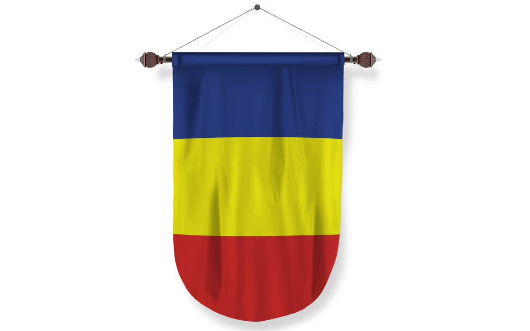 chad country flag Pennant