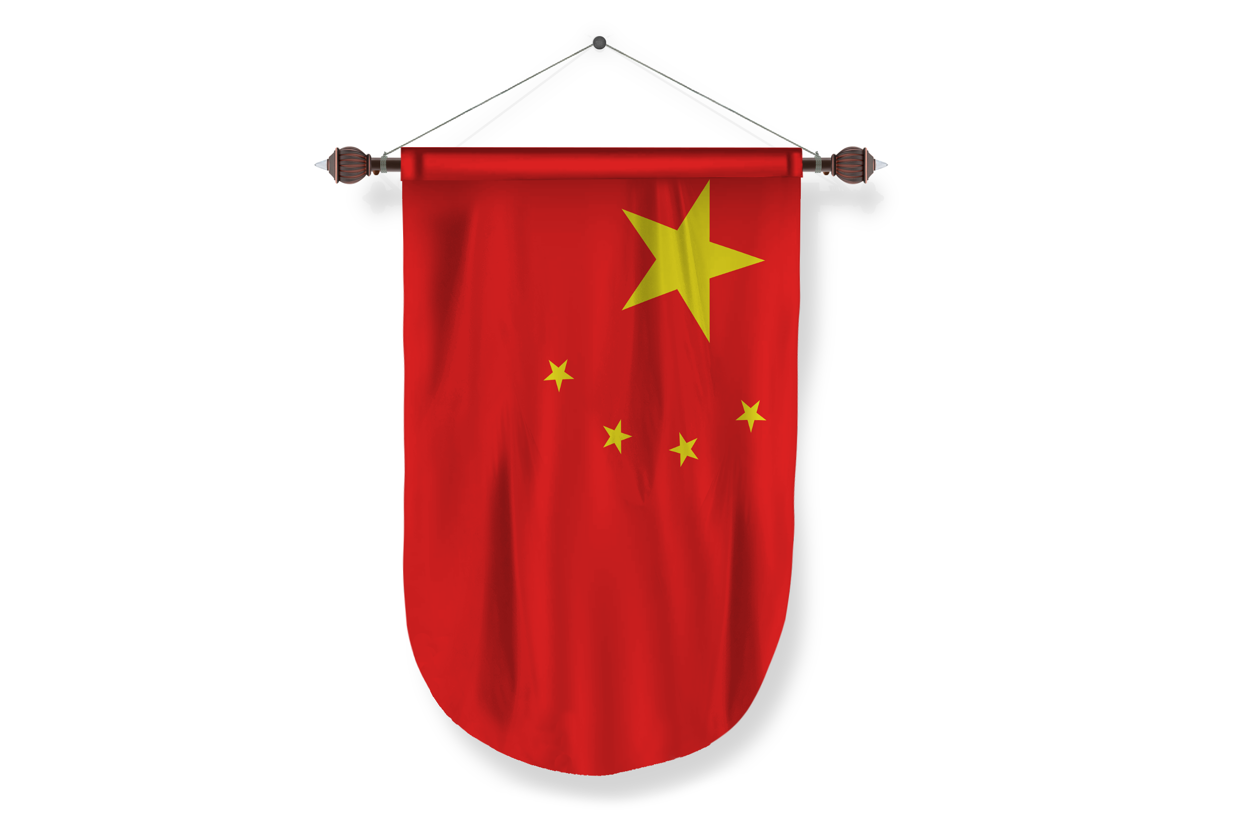 china country flag Pennant
