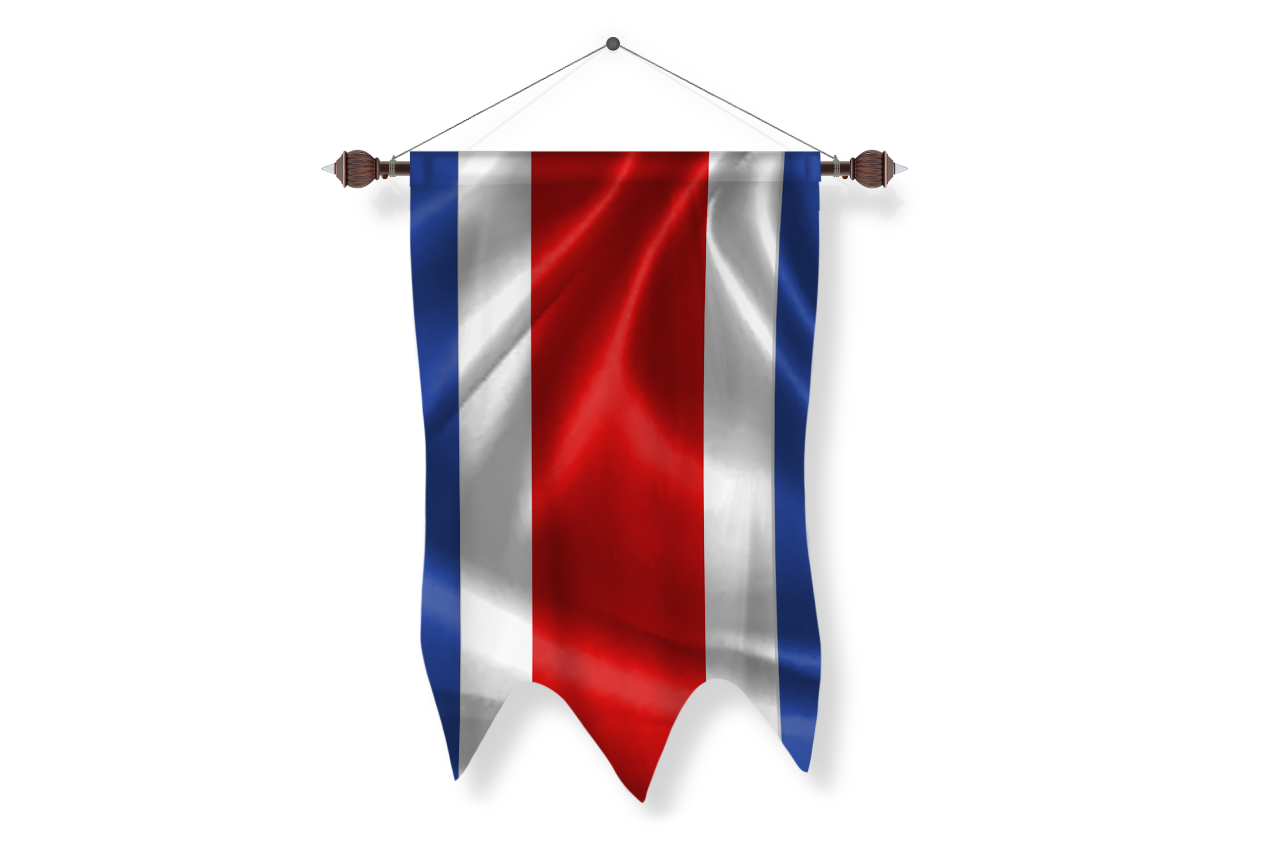 costa-rica Flag Pennant