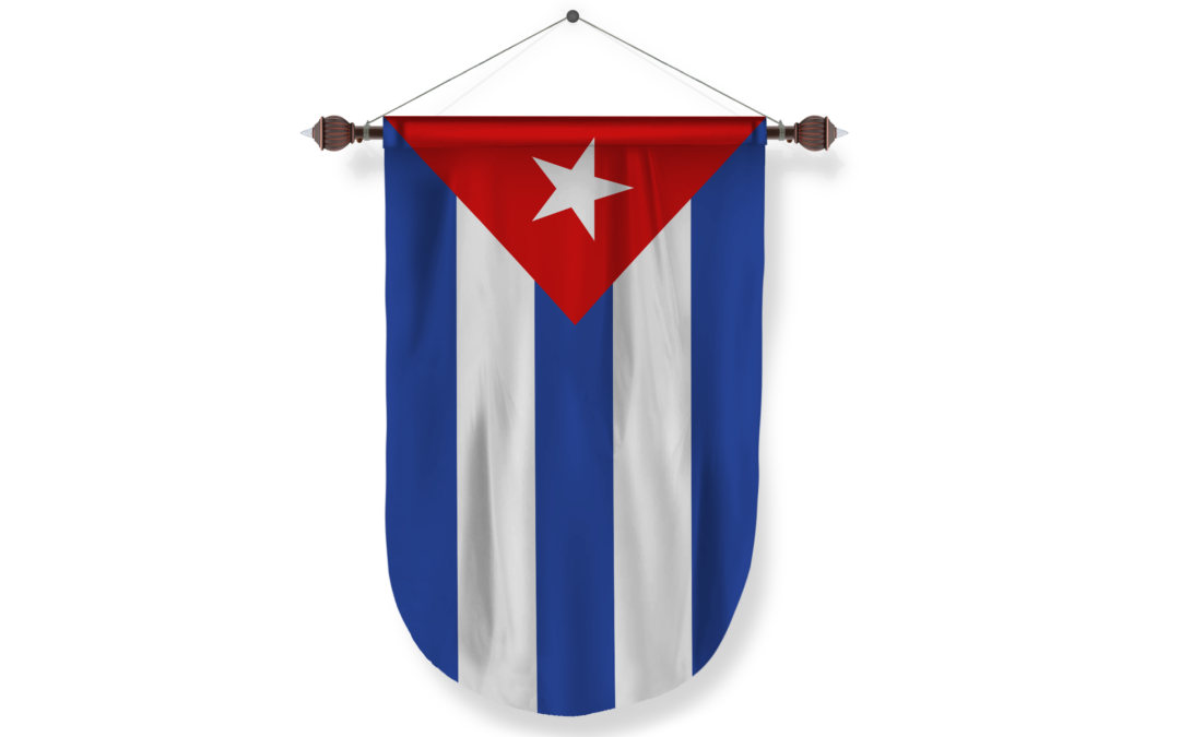 cuba country flag Pennant