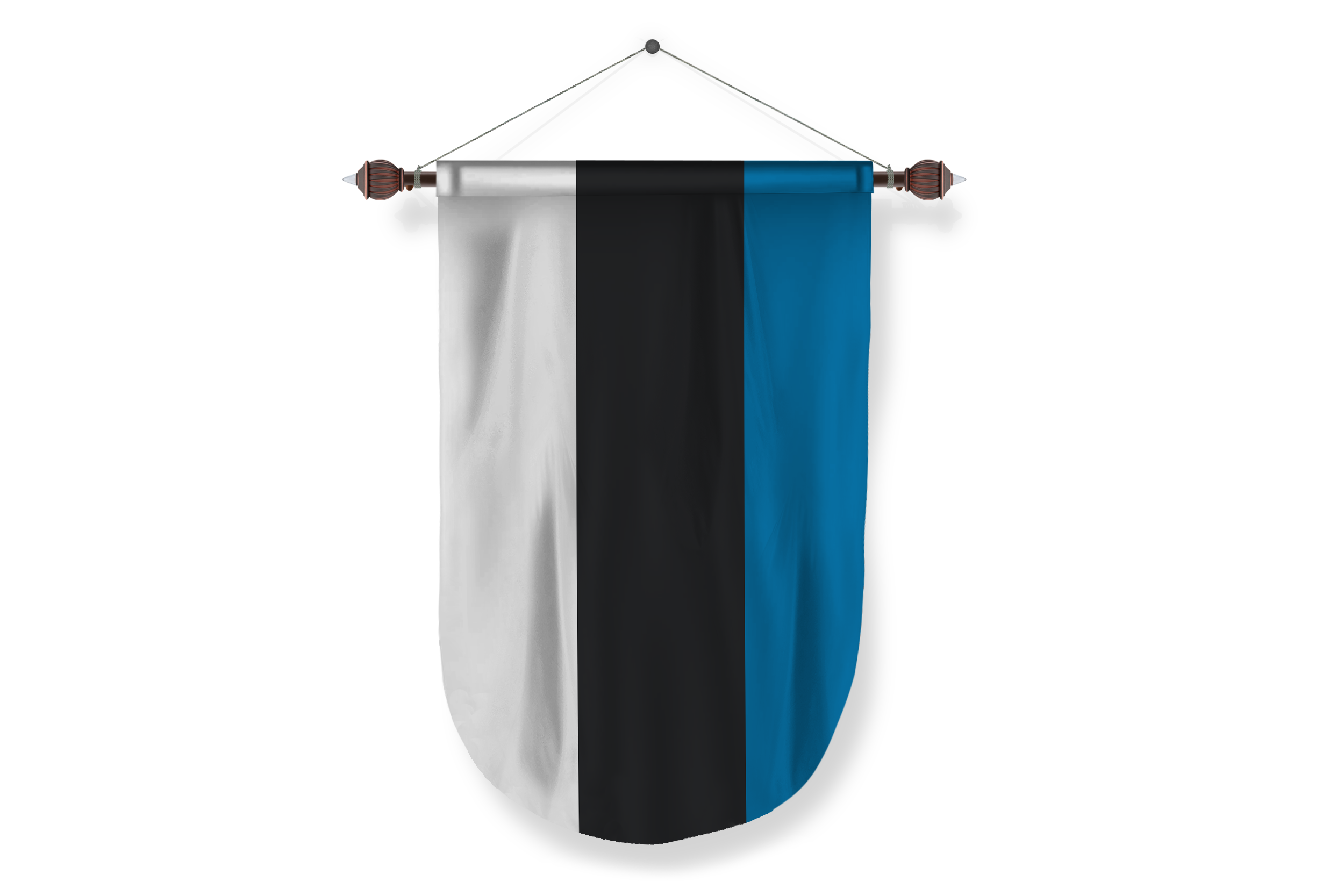 estonia country flag Pennant