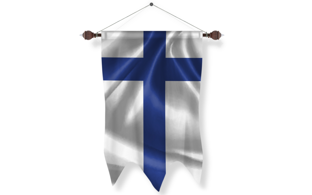finland Flag Pennant