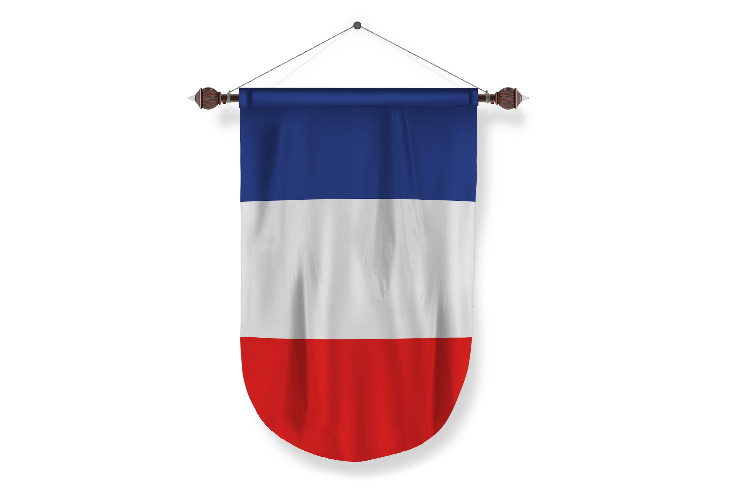 France country flag Pennant