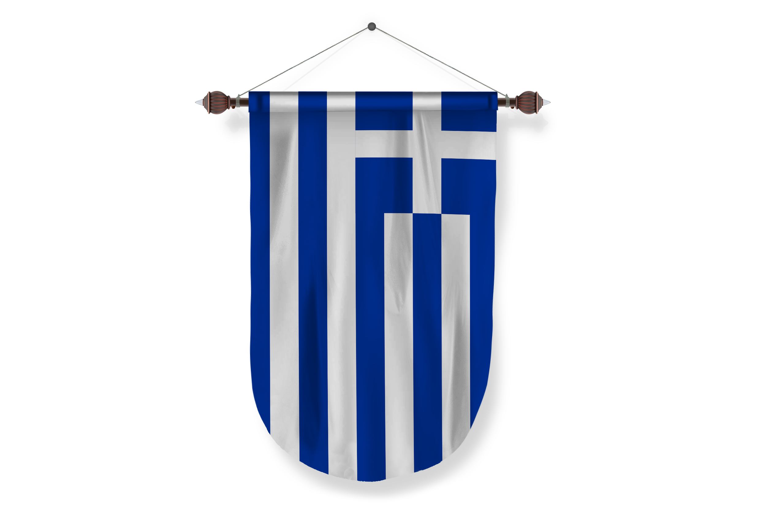 greece country flag Pennant