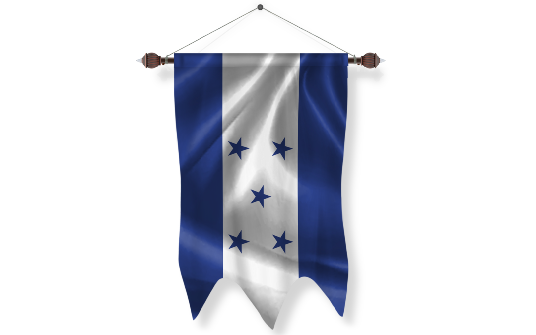 honduras Flag Pennant