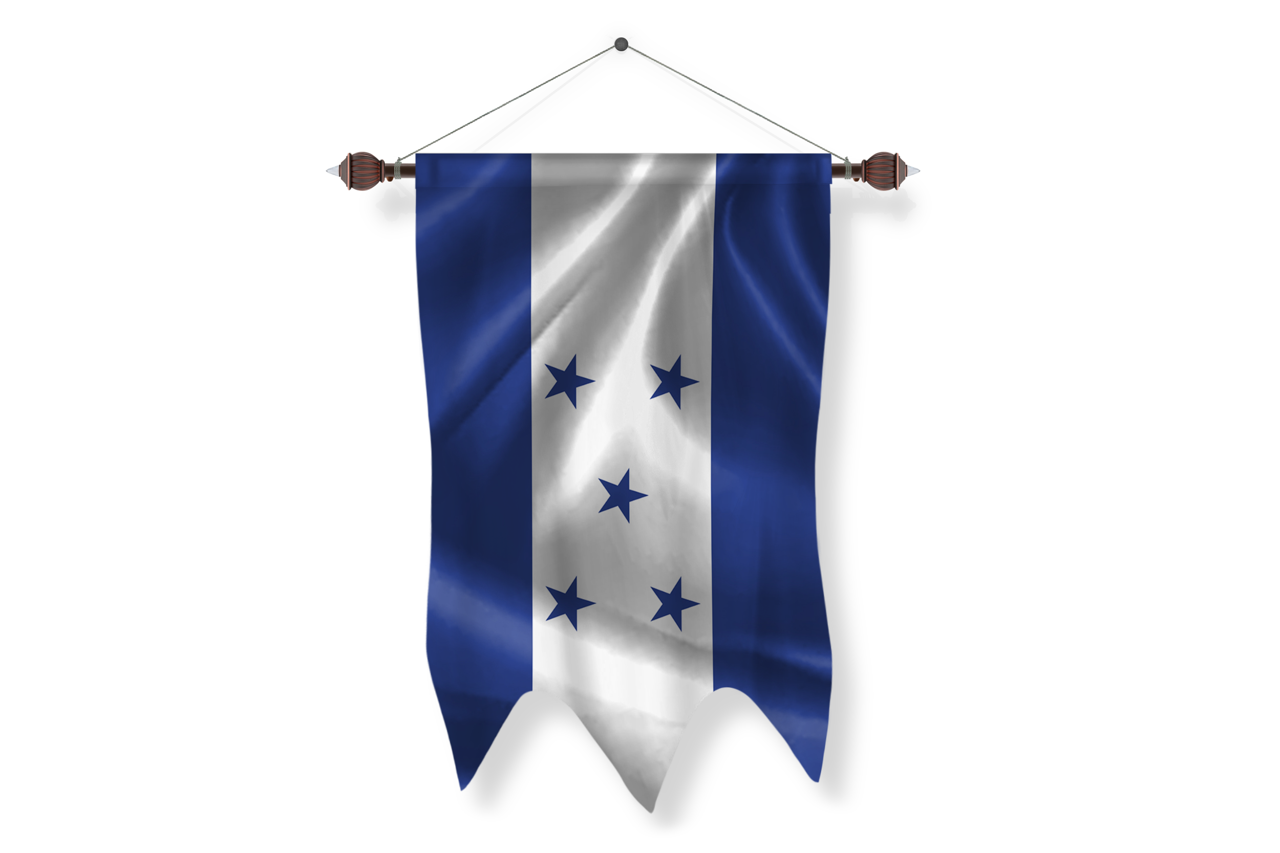 honduras Flag Pennant