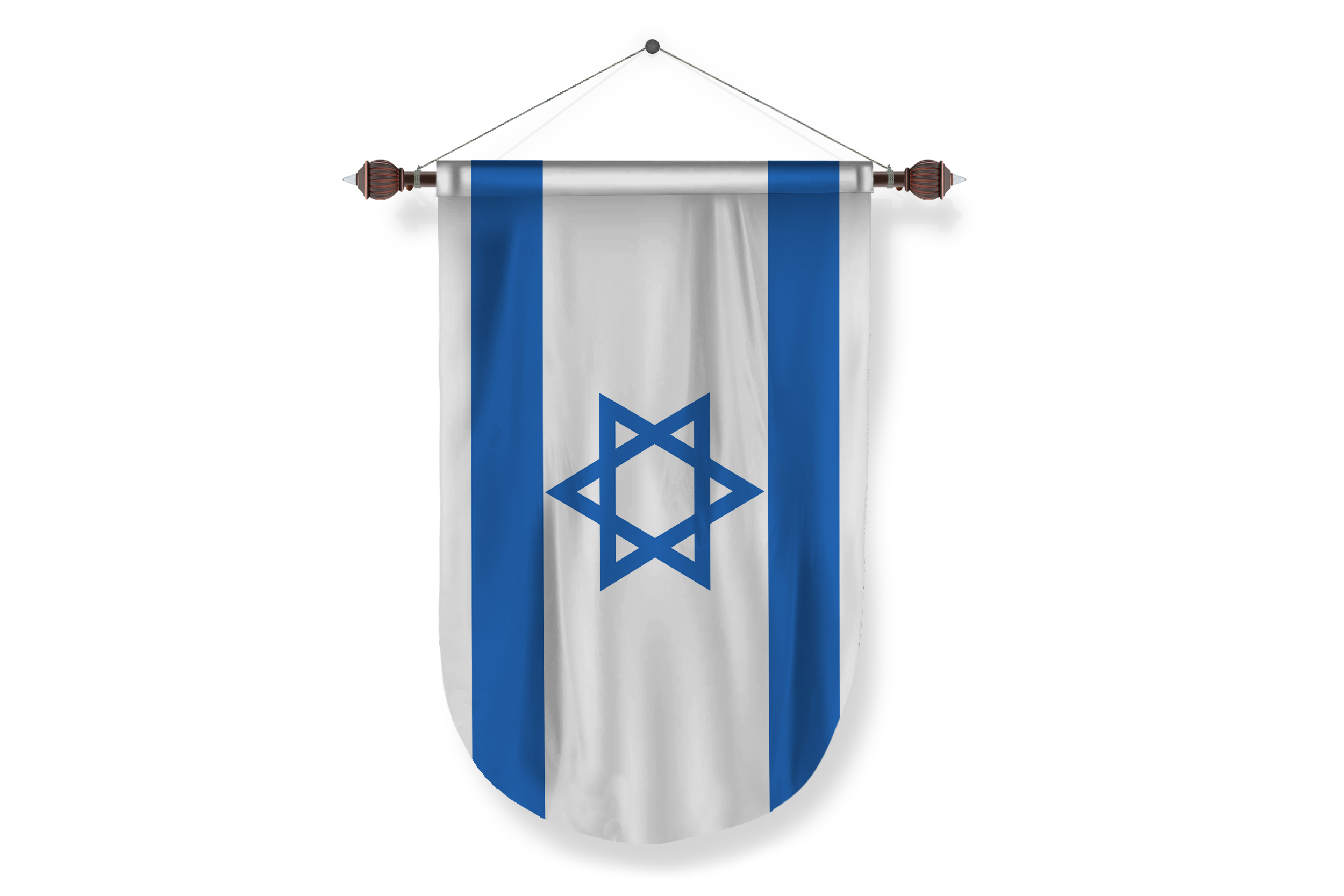 isreal country flag Pennant