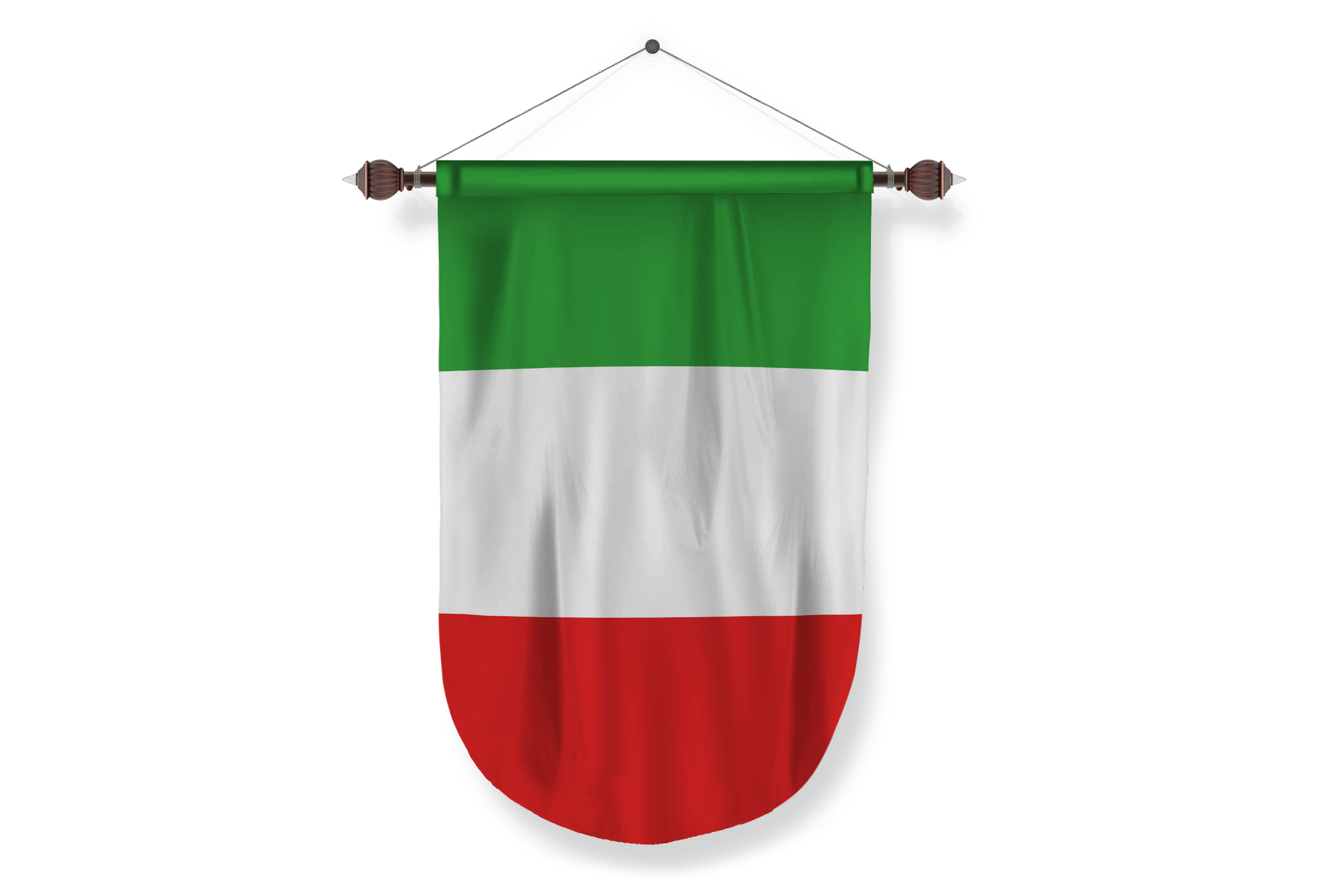 italy country flag Pennant