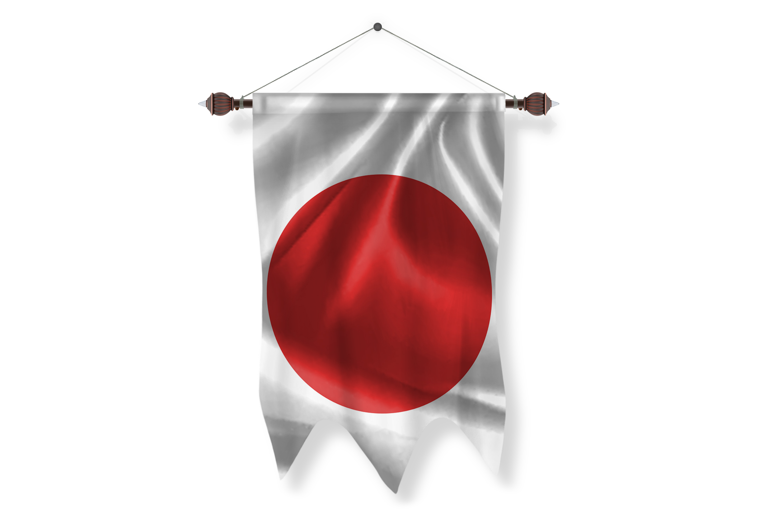 japan Flag Pennant