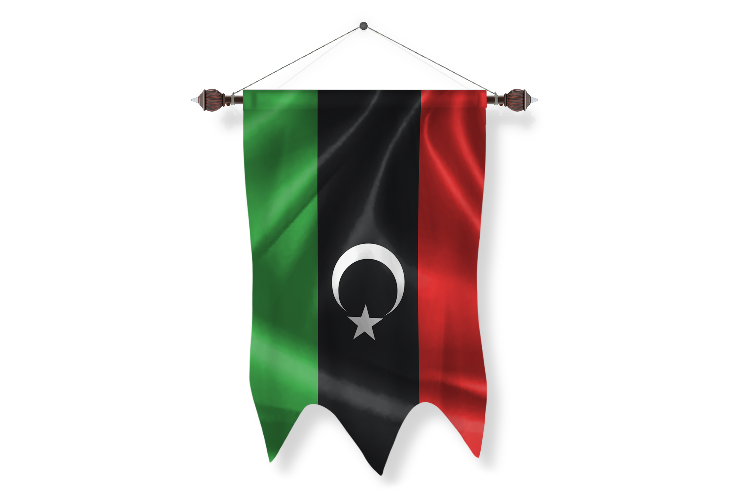 libya Flag Pennant