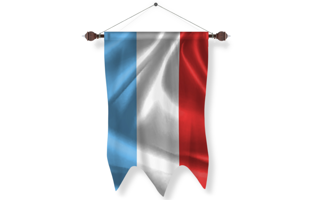 luxembourg Flag Pennant