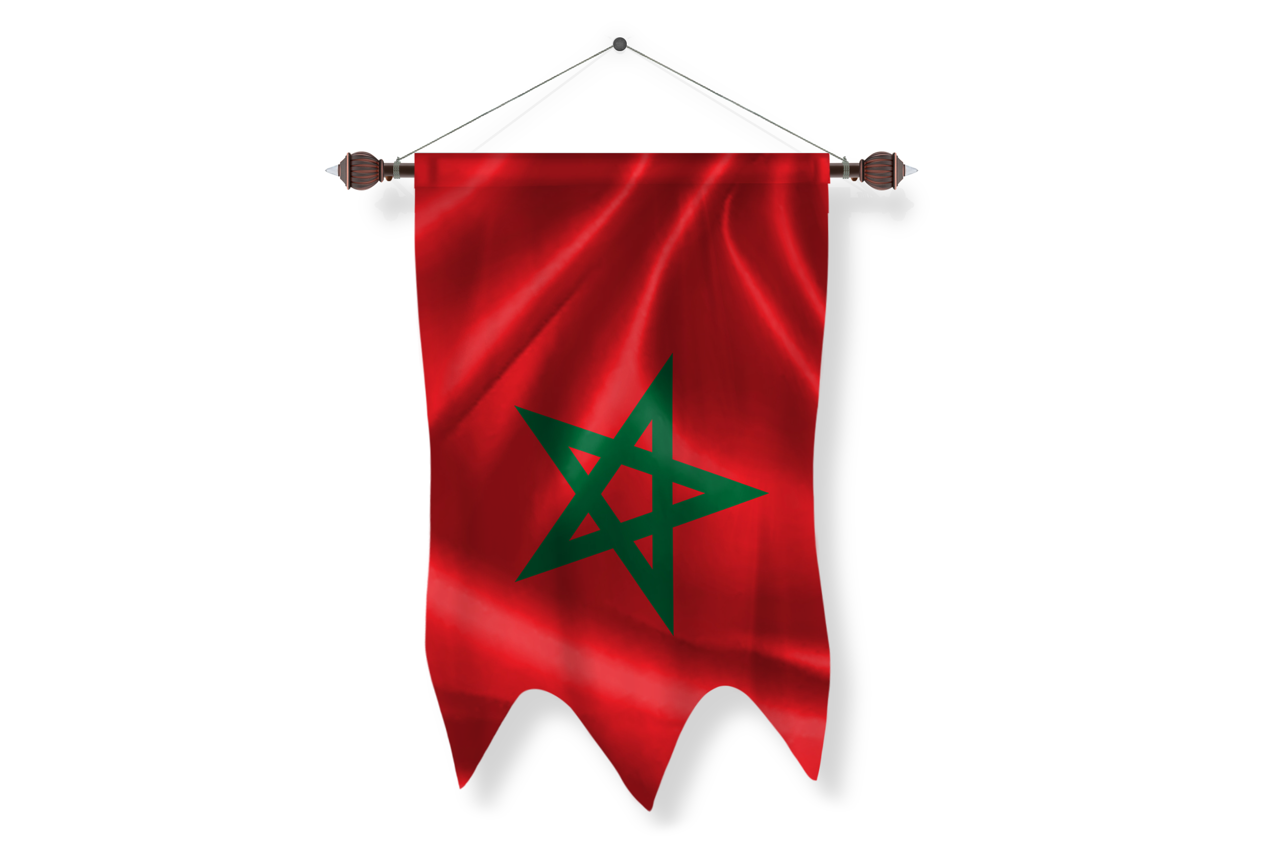 morocco Flag Pennant