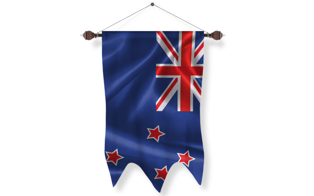 new-zealand Flag Pennant