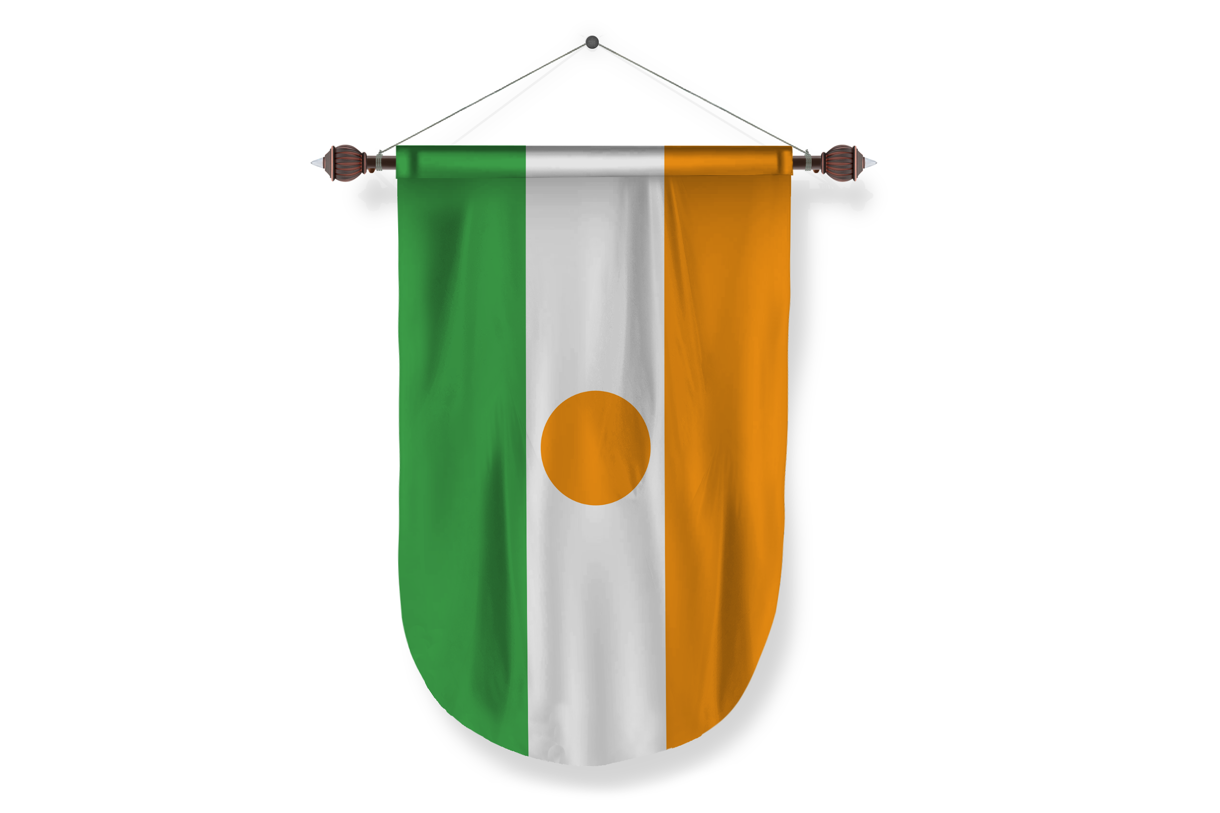 niger country flag Pennant
