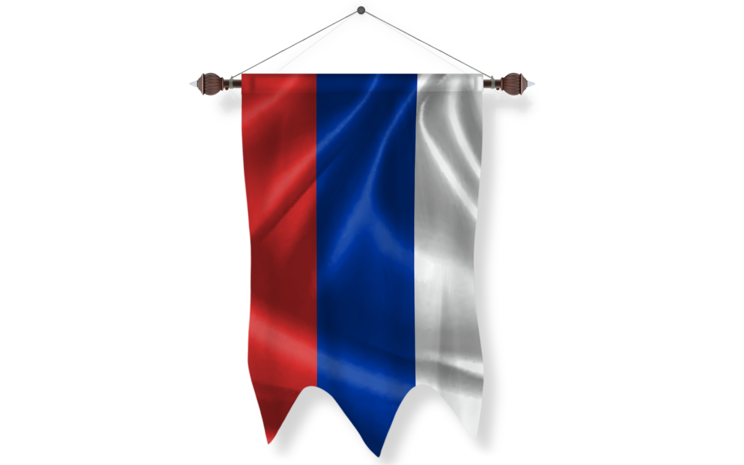 russia Flag Pennant