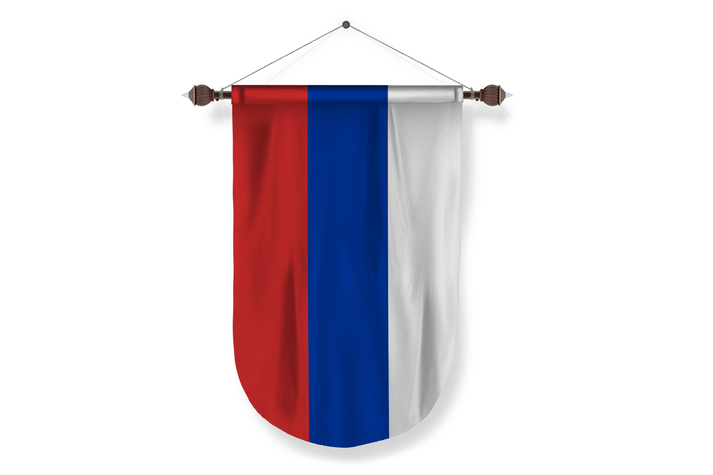 russia country flag Pennant