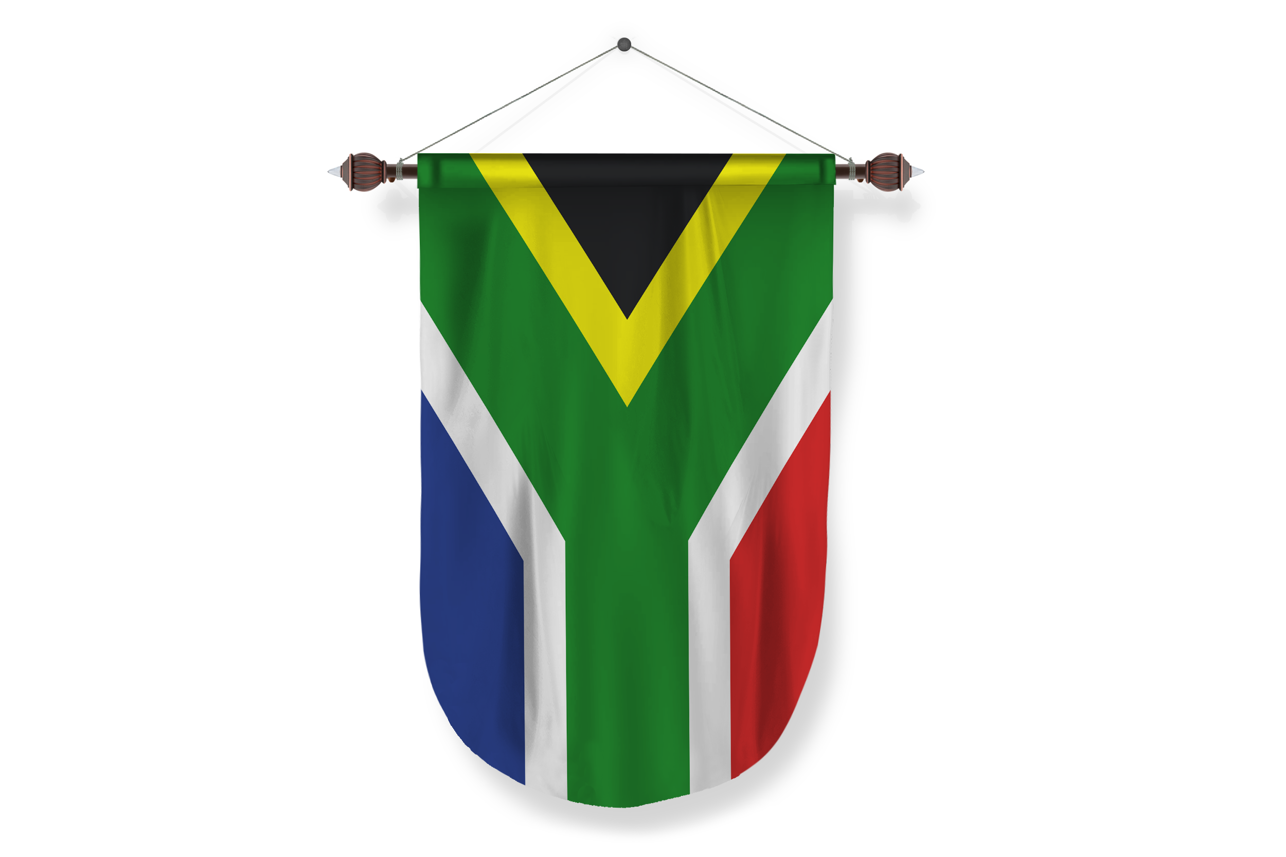 south-africa country flag Pennant