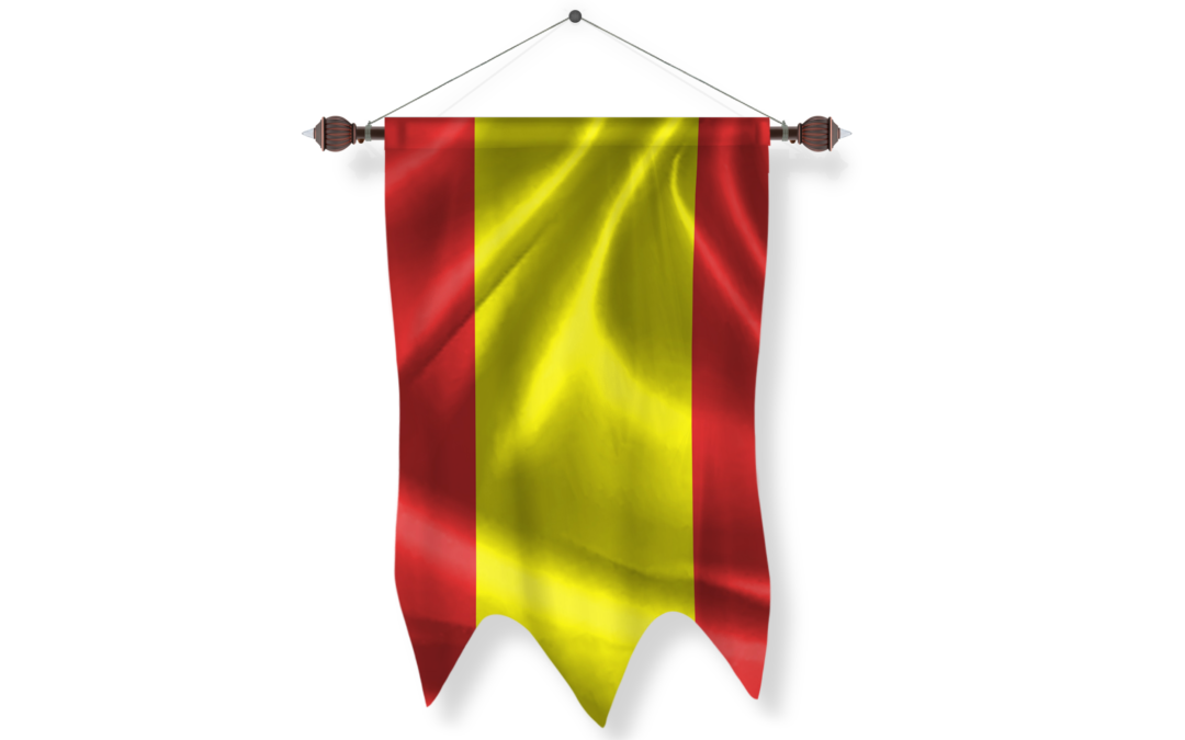 spain Flag Pennant