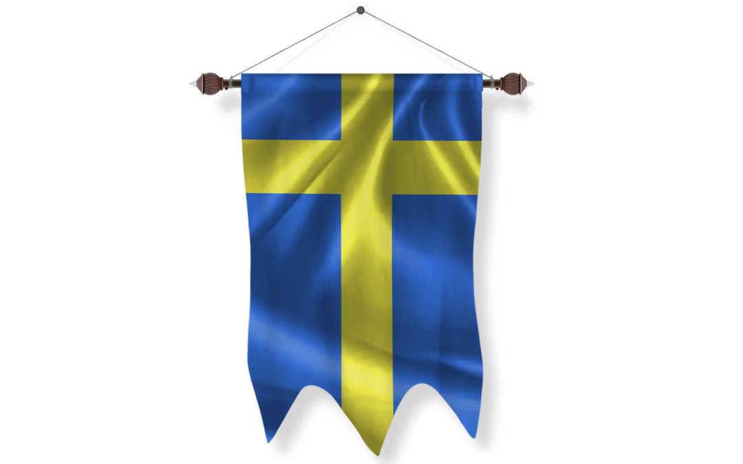 sweden Flag Pennant