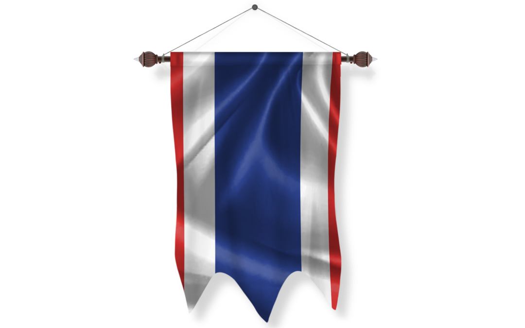 thailand Flag Pennant