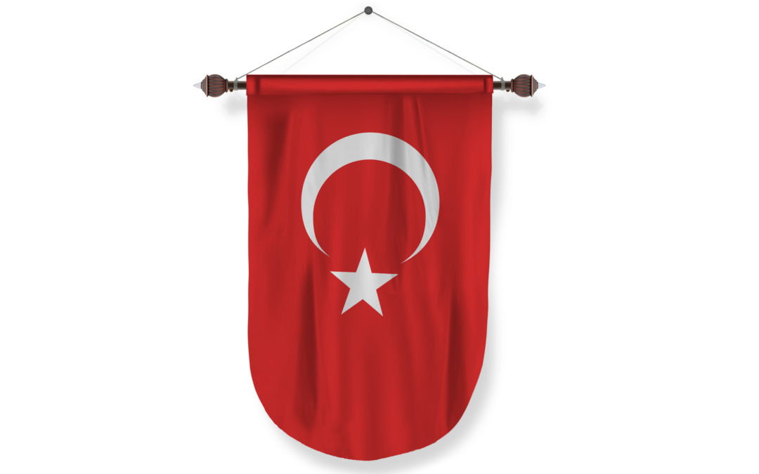 turkey country flag Pennant