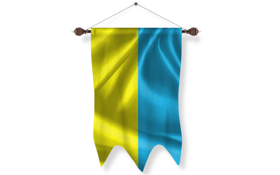 ukraine Flag Pennant
