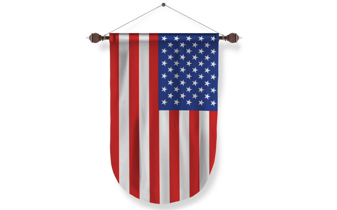 united-states country flag Pennant