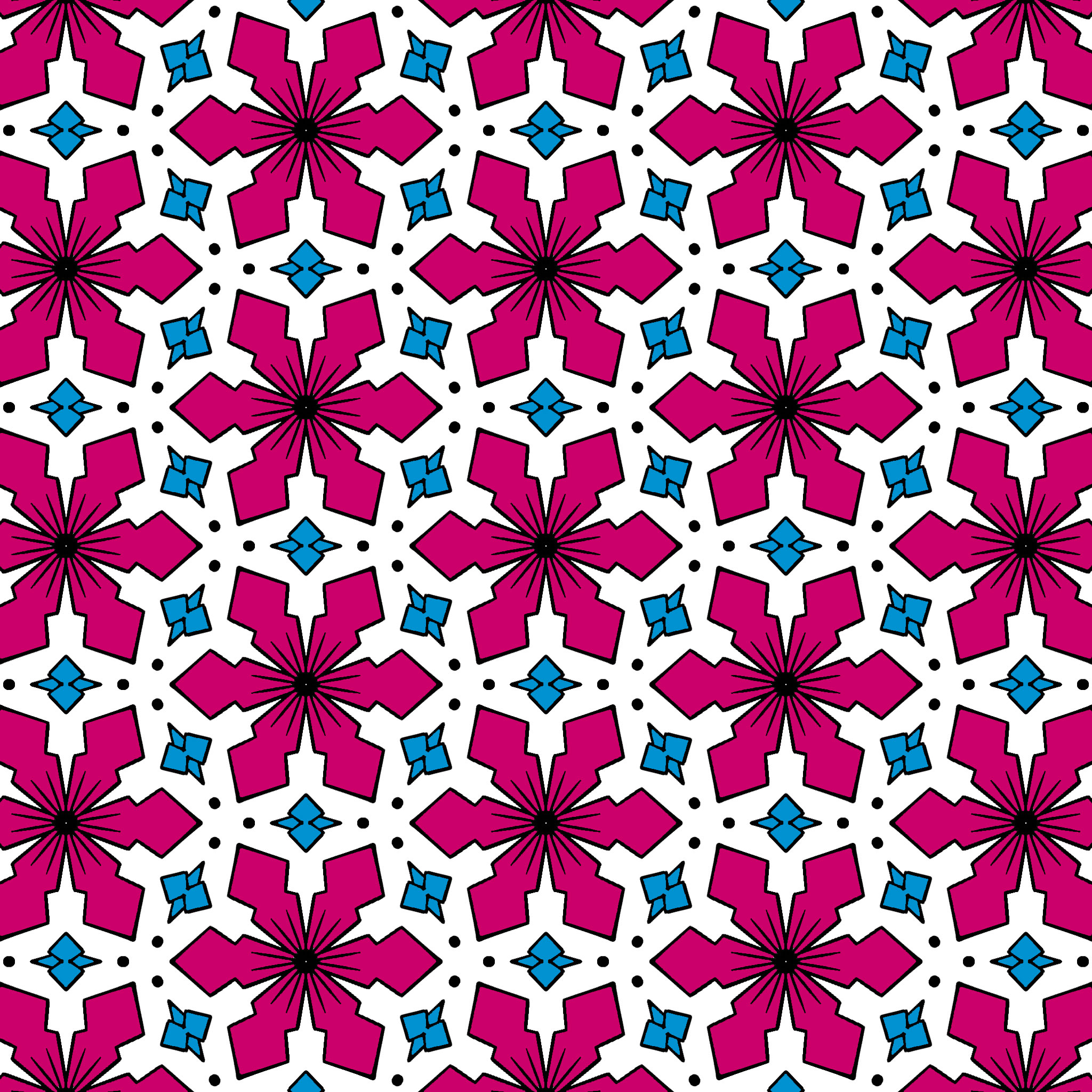 pink flower pattern background free download