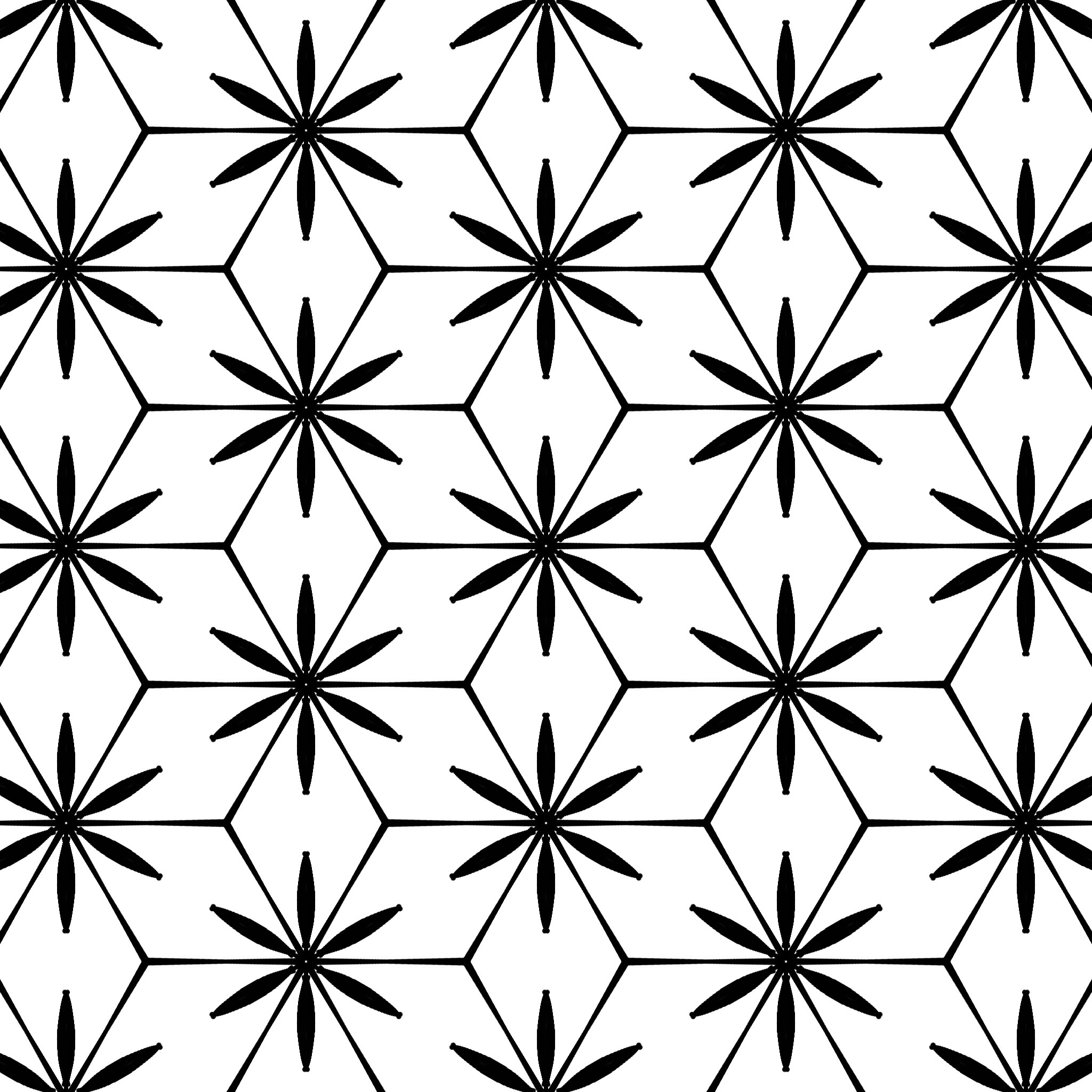 repeated flower pattern background free download