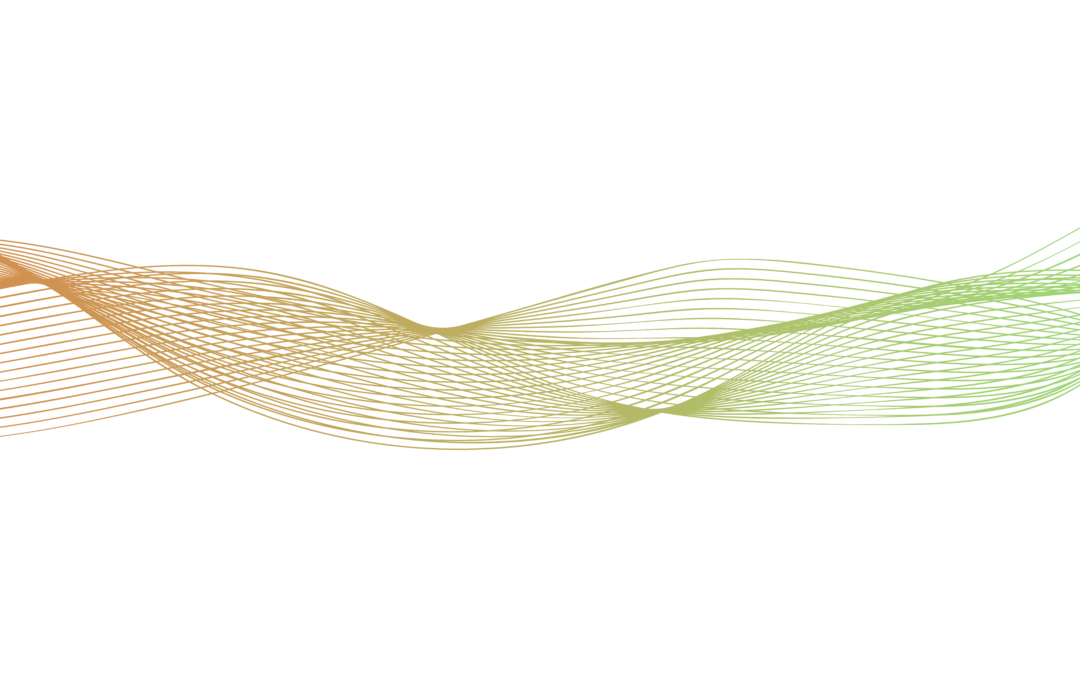 Abstract wavy stripes, line art creative art