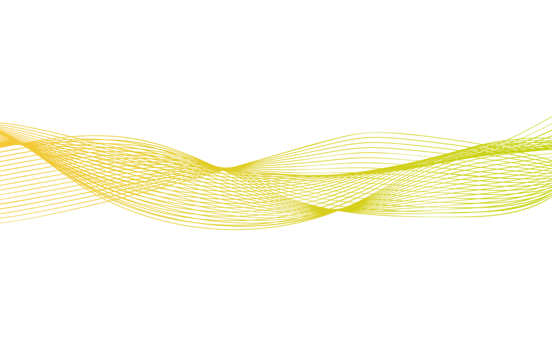 Abstract wavy stripes, line art multi color