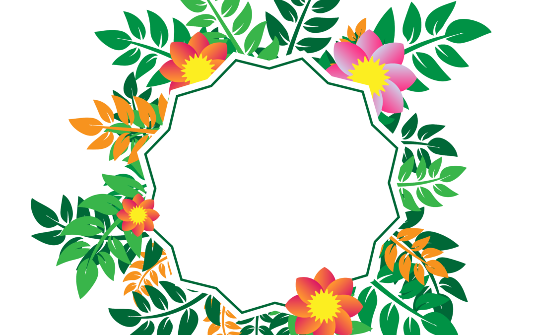 summer tropical frame png
