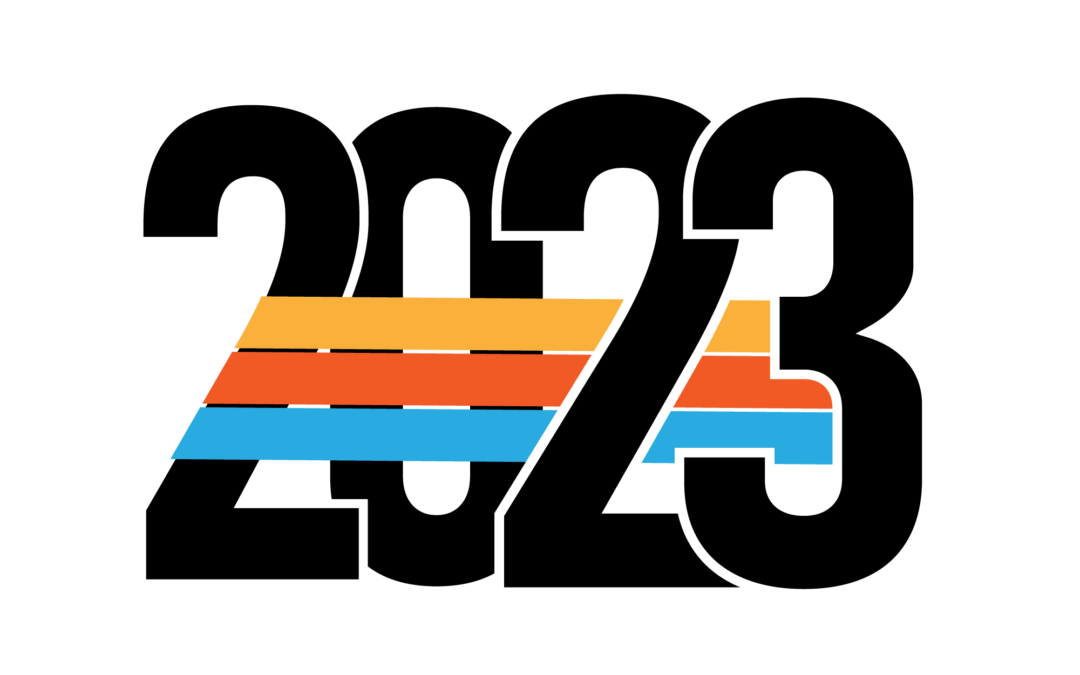 2023 Happy New Year Vector Illustration